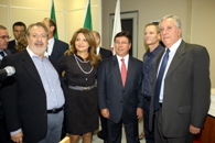 Imagem da notícia: Fessergs presente na posse de novo presidente do IPE